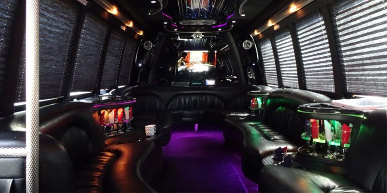 Inside Krystal Koach with Lights On Inside Krystal Koach with Lights On